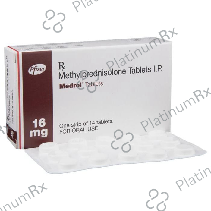 Medrol 16mg Tablet 14s