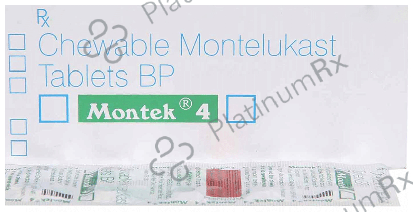Montek 4mg Tablet