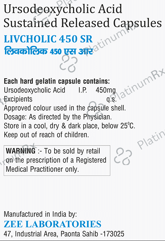 Livcholic 450 SR Capsule