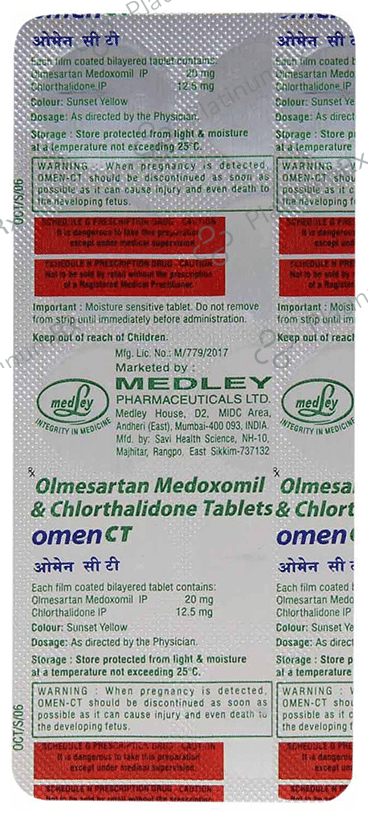 Omen CT 12.5/20mg Tablet 10s