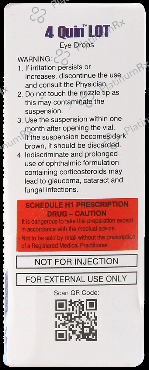4 Quin Lot Eye Drop 5ml