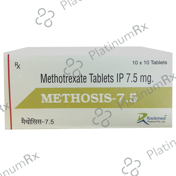 Methosis 7.5mg Tab 10's