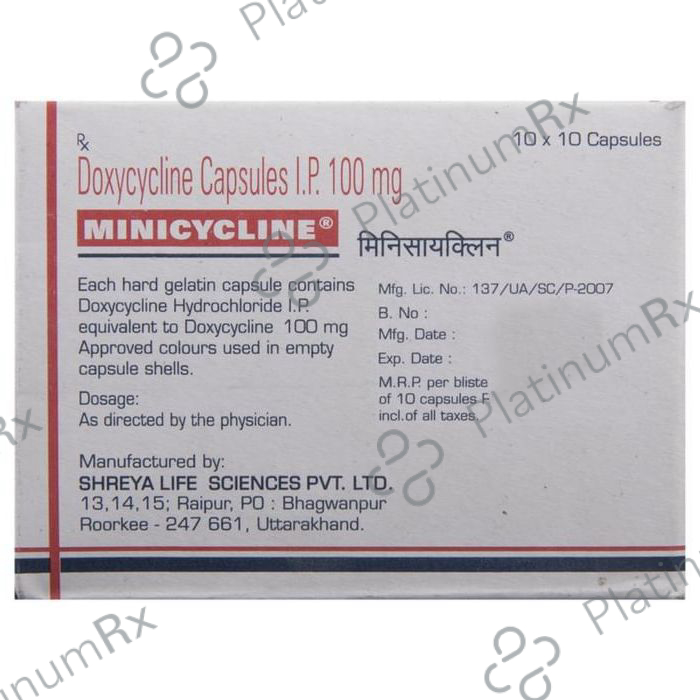 Minicycline Capsule