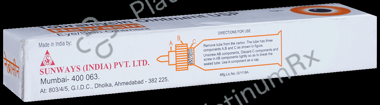 Nebracin Eye Ointment 5gm