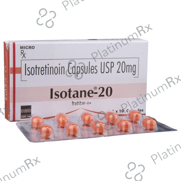 Isotane 20mg Capsule 10s