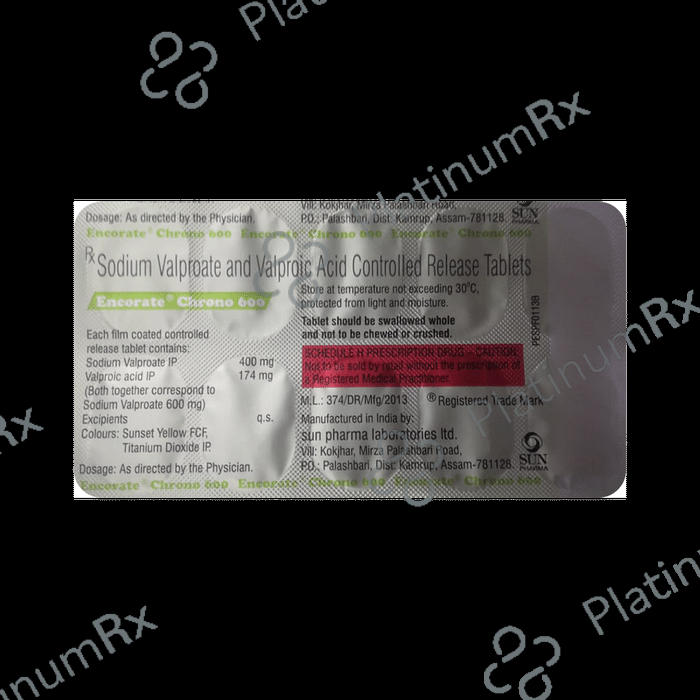 Encorate Chrono 400/174mg Tablet CR 10s