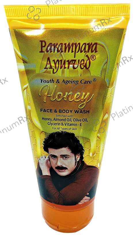 Parampara Ayurved Honey Face & Body Wash (75ml Each)