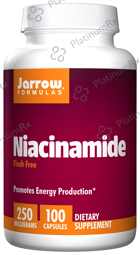 Jarrow Formulas Niacinamide 250mg Capsule - Promotes Energy Production