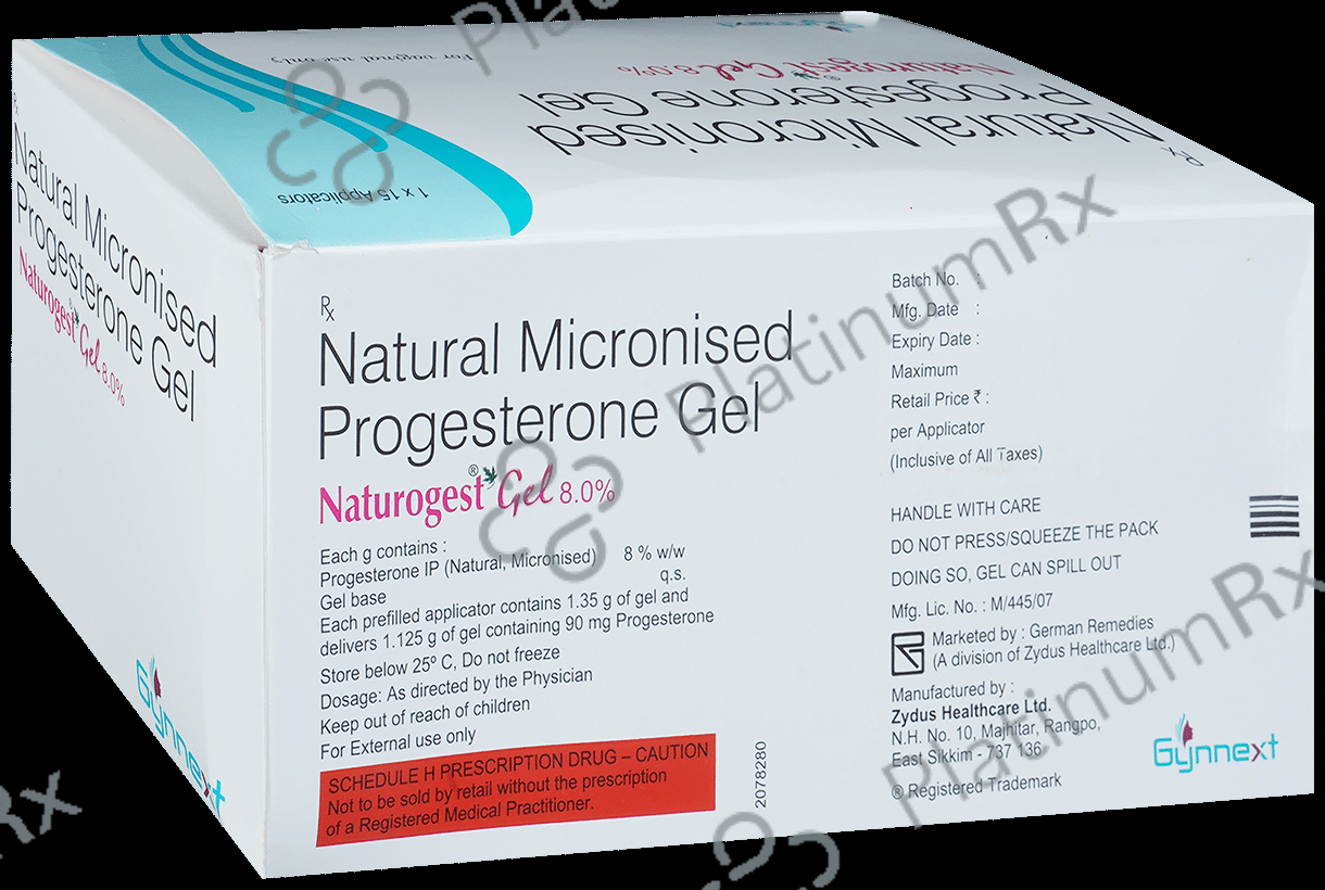 Naturogest 8% Vaginal gel