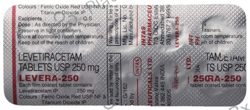 Levera 250 Tablet 10 Tablet