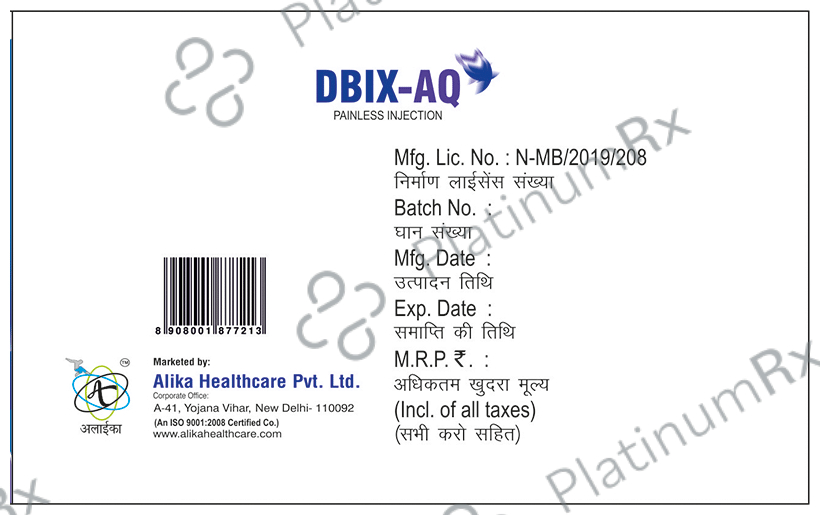 Dbix-AQ Injection