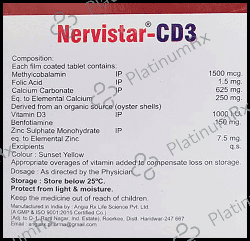Nervistar-CD3 Tablet