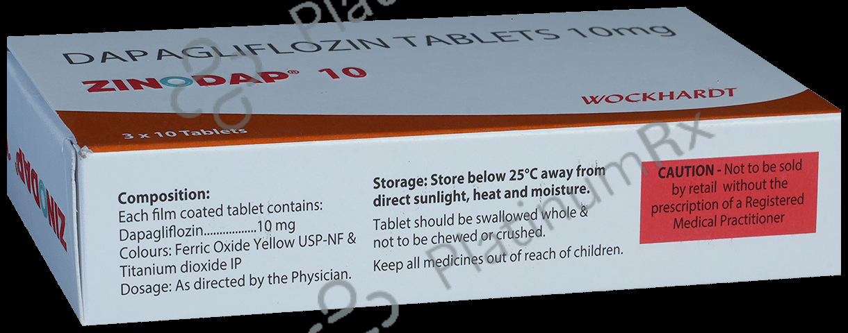 Zinodap 10mg Tablet 10 tablets