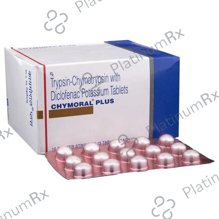 Chymoral Plus 50mg/50000IU Tablet 15s