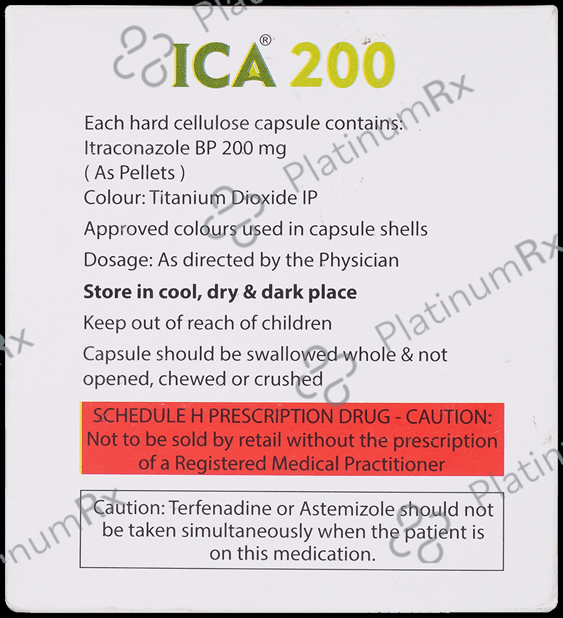 Ica 200mg Capsule 7s