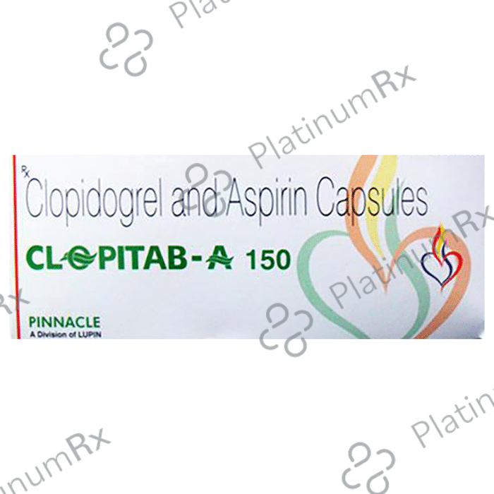 Clopitab A 150/75mg Capsule 15s