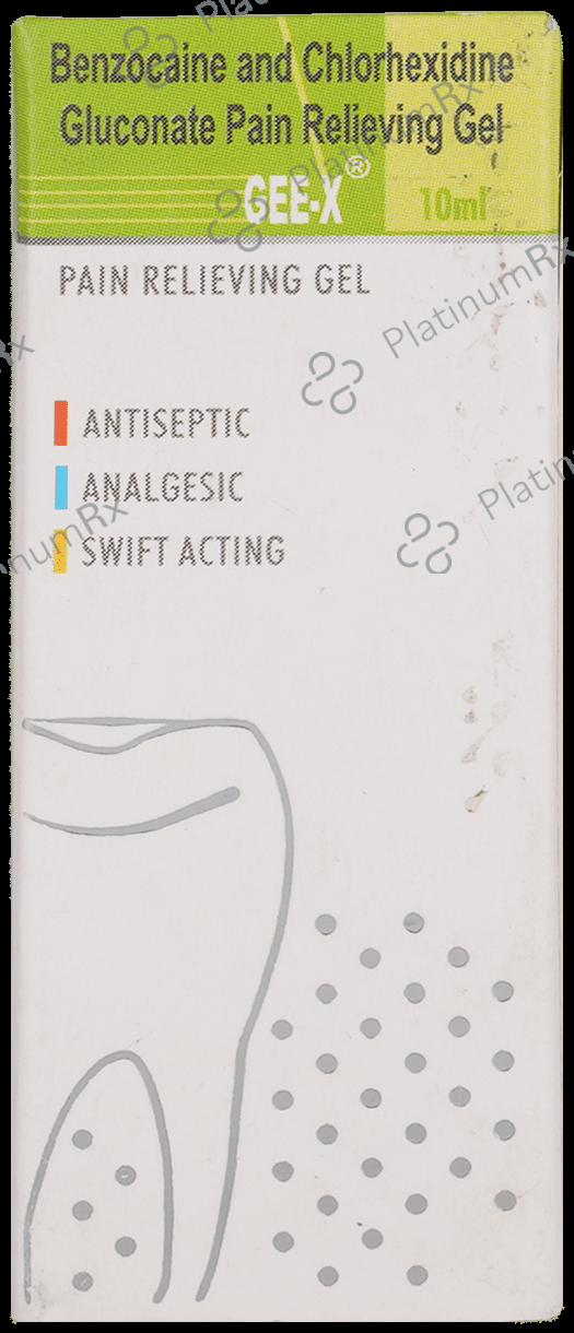 Gee-X Pain Relieving Gel