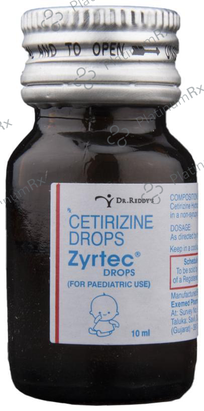 Zyrtec 10mg Oral Drop 10ml