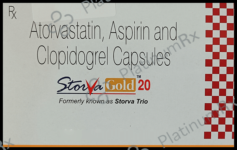 Storvas Gold 75mg/20mg/75mg Capsule 10s
