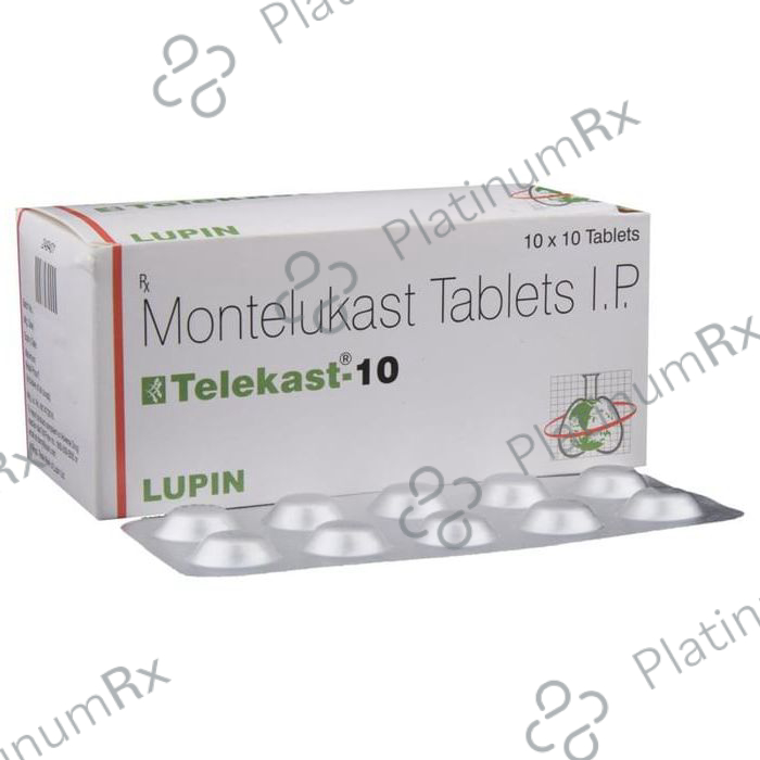 Telekast 10mg Tablet 10s
