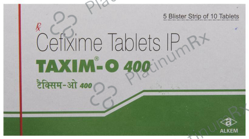 Taxim O 400mg Tablet 10s