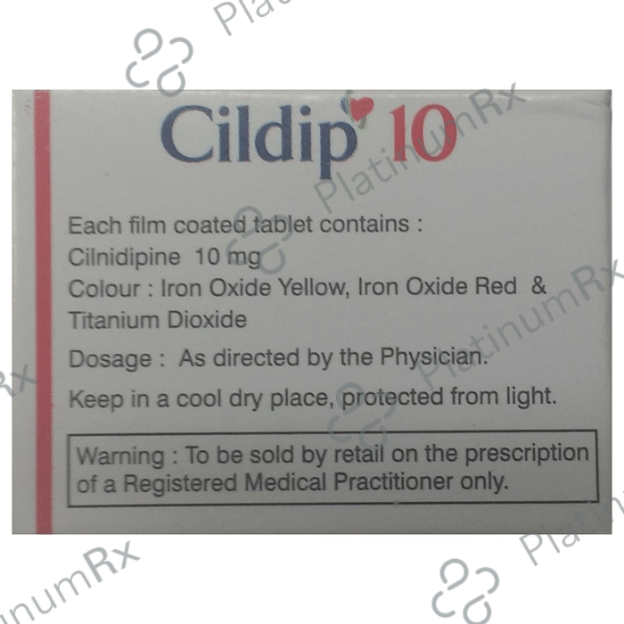 Cildip 10mg Tablet 10s
