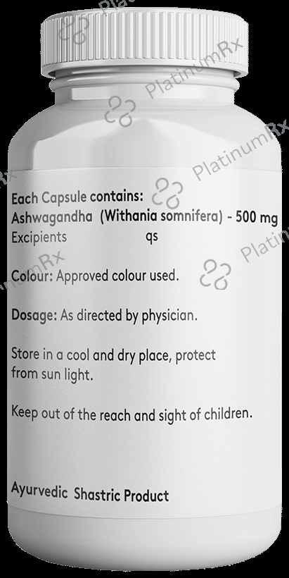 Giosun Ashwagandha 500mg Veg Capsule
