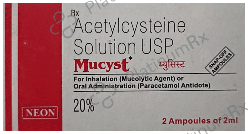 Mucyst 400mg Injection 2ml