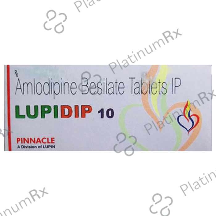 Lupidip 10mg Tablet 10s