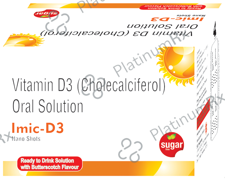 Imic-D3 Nano Shot Butterscotch Sugar Free