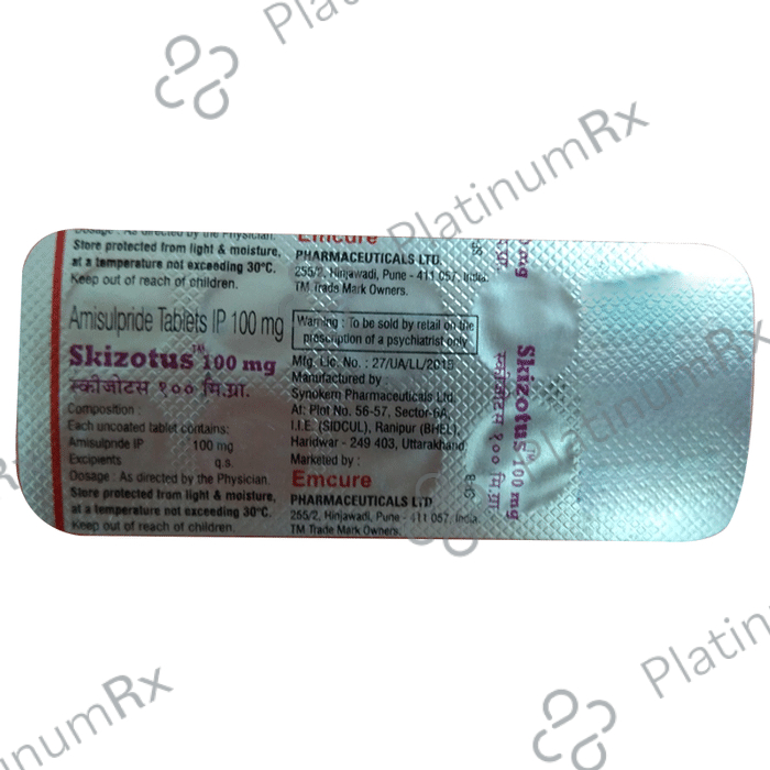 Skizotus 100mg Tablet