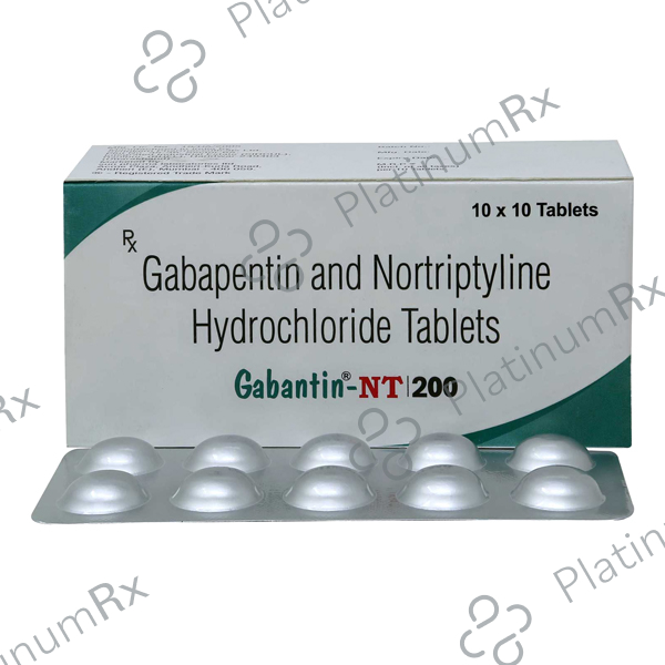 Gabantin NT 200/10mg Tablet 10s