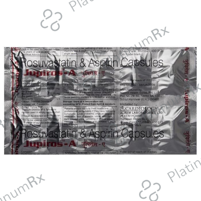 Jupiros A 75/10mg Capsule 10s