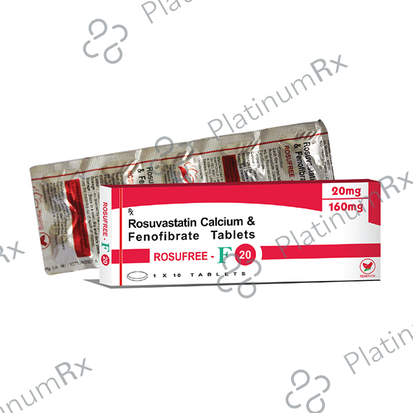 Rosufree F 160/20mg Tablet 10s