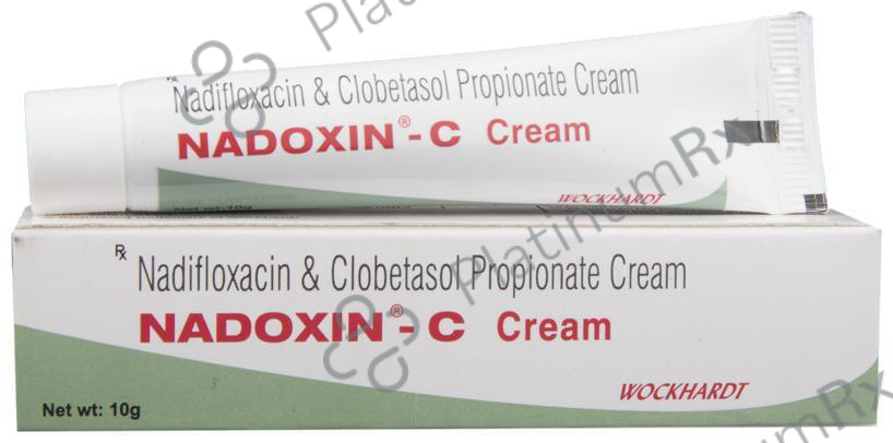Nadoxin C 500mcg/10mg Cream 10gm