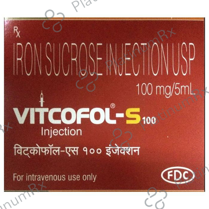 Vitcofol S 100mg Injection