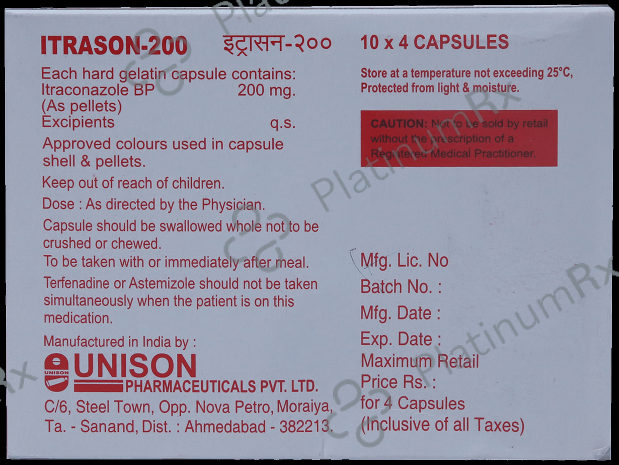 Itrason 200 Capsule