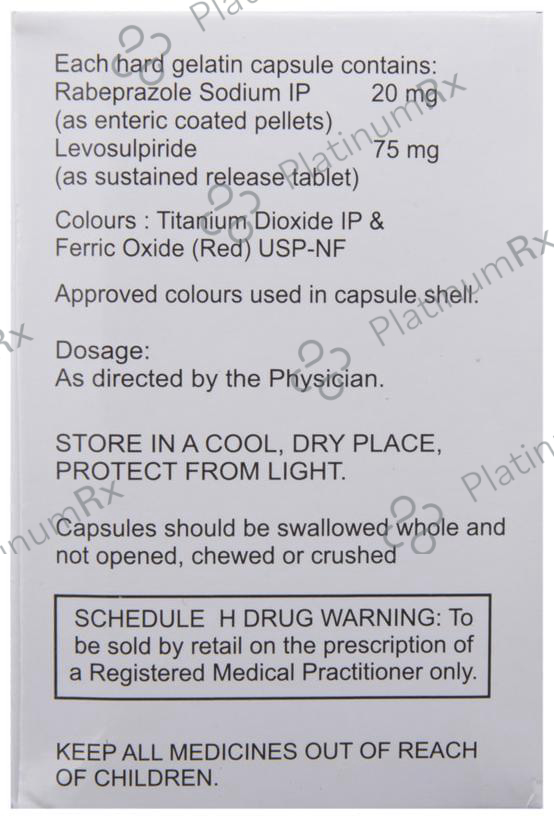 Rabemac LS 75/20mg Capsule SR 10s