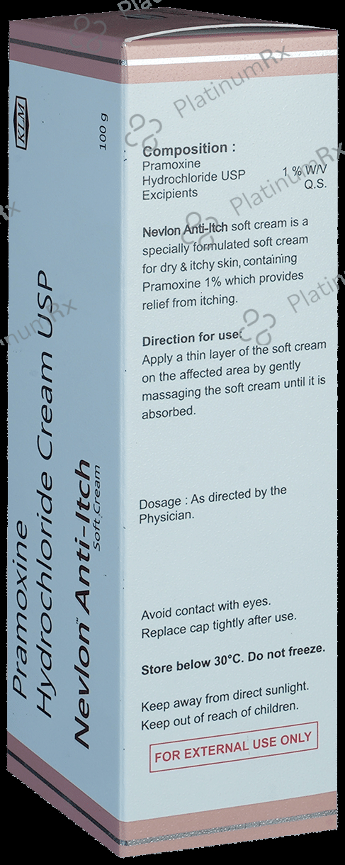 Nevlon Anti Itch 1% Cream 100gm