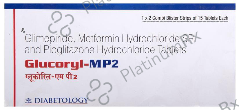 Glucoryl MP2 Tablet SR 15s