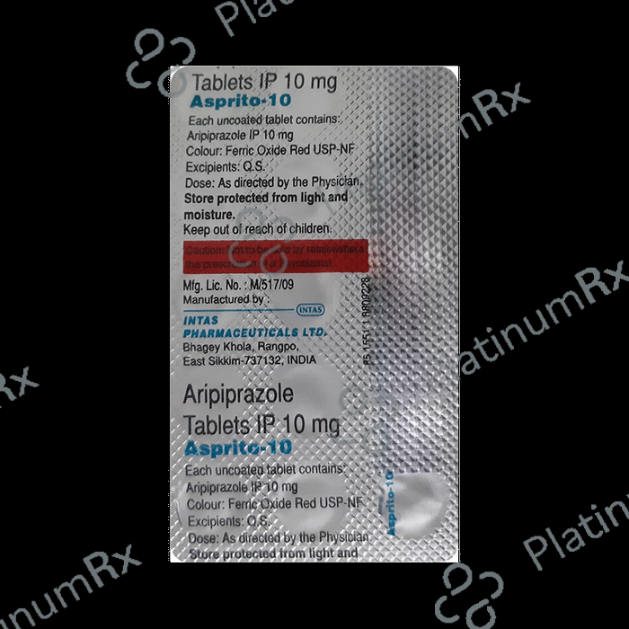 Asprito 10mg Tablet 15s