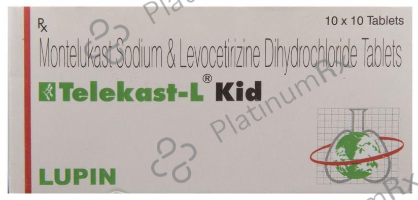 Telekast L Kid 2.5/4mg Tablet 10s