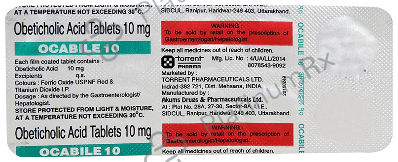 Ocabile 10mg Tablet 10s