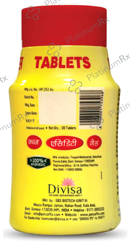 Pet Saffa Natural Laxative Tablet 30s