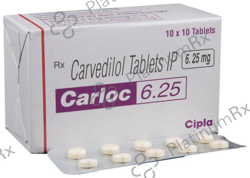 Carloc 6.25 Tablet 10 Tablet