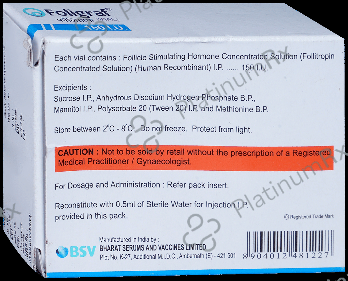 Foligraf 150IU Injection