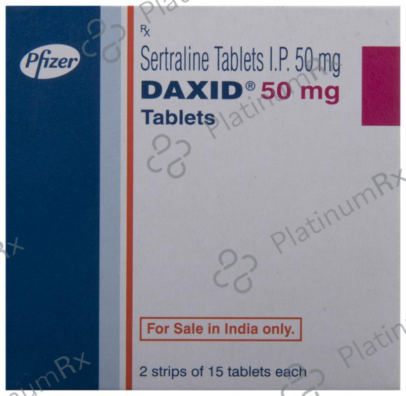 Daxid 50mg Tablet 15s