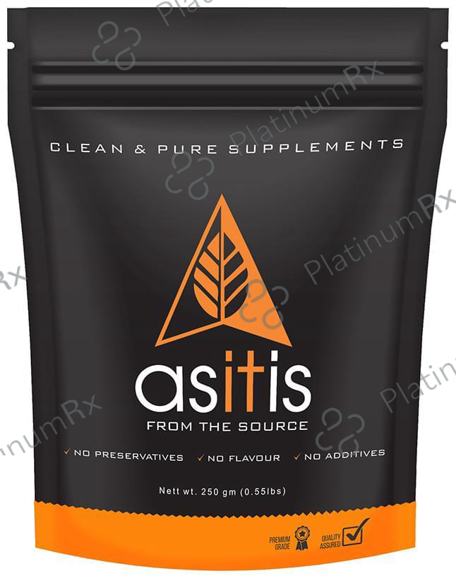 AS-IT-IS Nutrition Creatine Monohydrate for Muscle Building - No Additives or Preservatives 250 gm