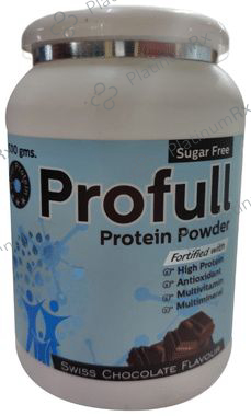 Profull Protein with Multivitamins & Multiminerals - Flavour Powder Swiss Chocolate Sugar Free