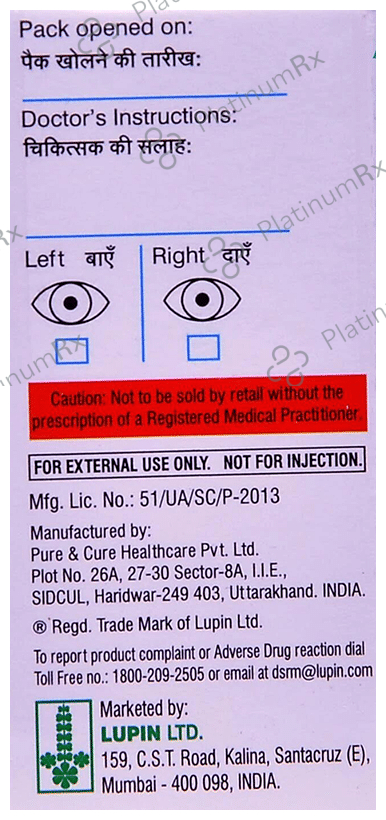 Oloblu 0.1% Eye Drop